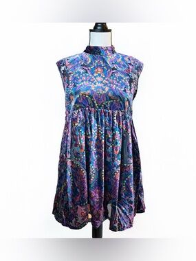 Free People All The Time Velvet Mini Dress/Tunic | XS/S